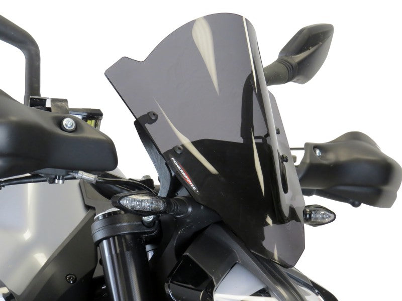 Powerbronze / パワーブロンズ ライトスクリーン フロストステルスグレー KTM 790 DUKE  18-19 (320 MM) | 430-U238-019