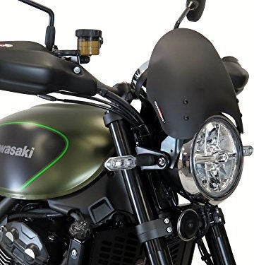 Powerbronze / パワーブロンズ ライトスクリーン フロストステルスグレー KAWASAKI Z900RS  18-19 (220 MM) | 430-U243-019