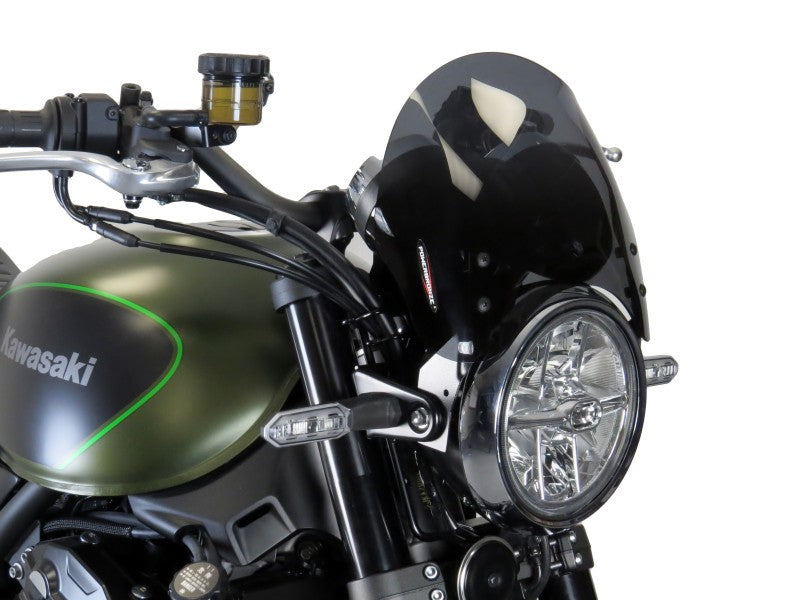 Powerbronze / パワーブロンズ ライトスクリーン フロストサファイヤ ブルー KAWASAKI Z900RS  18-19 (220 MM) | 430-U243-018