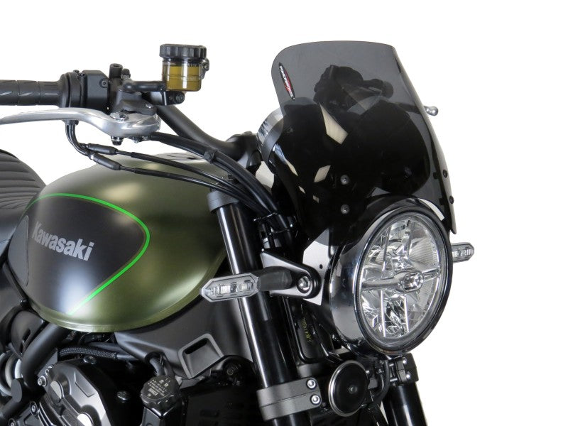 Powerbronze / パワーブロンズ ライトスクリーン フロストサファイヤ ブルー KAWASAKI Z900RS  18-19 (225 MM) | 430-U244-018