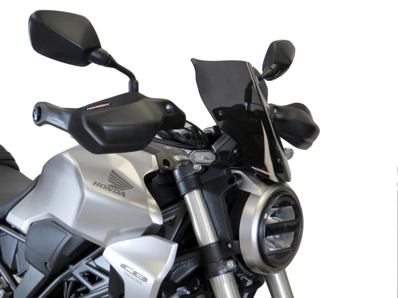 Powerbronze / パワーブロンズ ライトスクリーン フロストステルスグレー HONDA CB125R  18-19  CB300R  18-19 (275 MM) | 430-U248-019