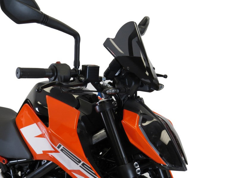 Powerbronze / パワーブロンズ ライトスクリーン フロストステルスグレー KTM 125 DUKE  17-19 390 DUKE  17-19 (260 MM) | 430-U260-019