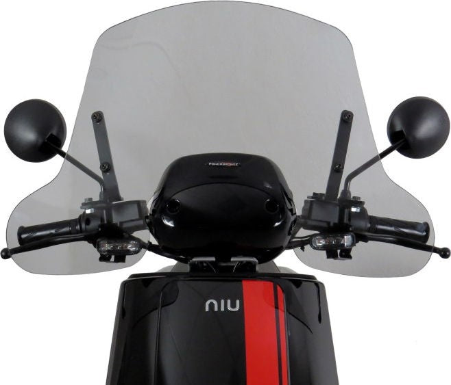 Powerbronze スクータースクリーン NIU MQI 20-21/NQI 20-21/NQI GTS 20-21/ライトティント | 430-U296B-001