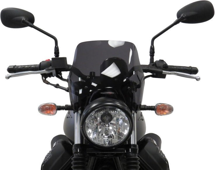Powerbronze ライトスクリーン MOTO GUZZI V7 ROUGH 18-21/V7 SPECIAL 17-21 (225 MM HIGH)/ダークティント | 430-U308A-002