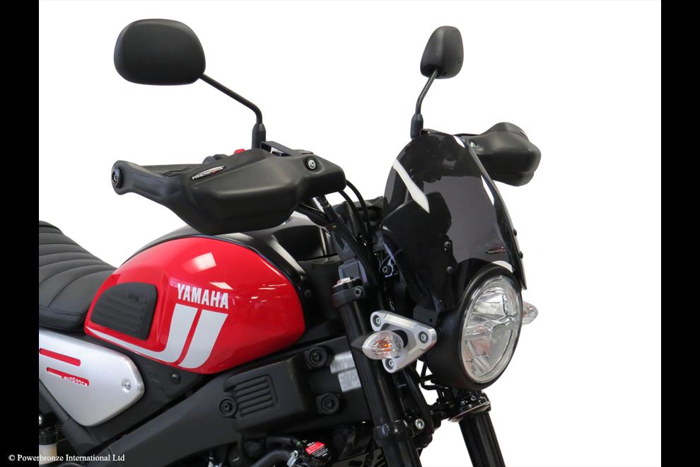 Powerbronze / パワーブロンズ Light Screen for YAMAHA XSR125 21-23 (215 MM)/ELECTRIC BLUE | 430-U323B-009