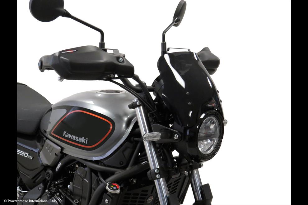 Powerbronze / パワーブロンズ Light Screen for KAWASAKI Z650RS 22-23 (225 MM)/FLUORESCENT GREEN | 430-U332A-010