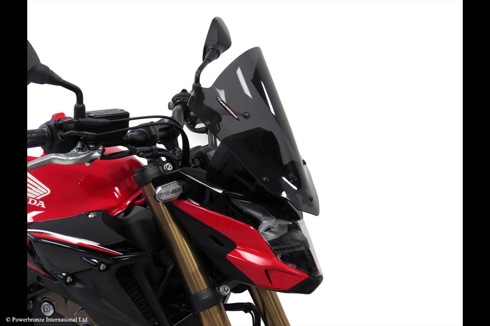 Powerbronze / パワーブロンズ Light Screen for HONDA CB500F 19-23 (310 MM)/FLUORESCENT GREEN | 430-U333B-010
