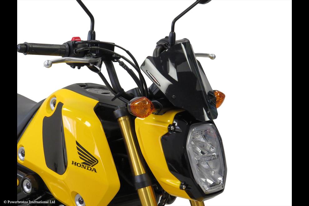 Powerbronze / パワーブロンズ Light Screen for HONDA MSX125 21-23 (225 MM)/BLUE | 430-U334-008