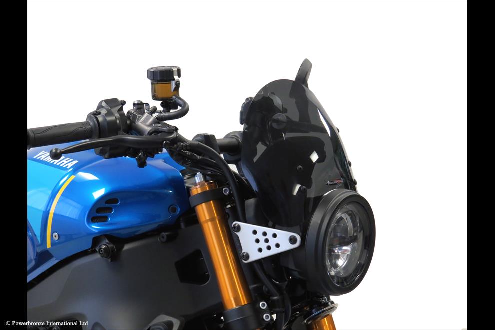 Powerbronze / パワーブロンズ Light Screen for YAMAHA XSR900 22-23 (220 MM)/ELECTRIC BLUE | 430-U336-009