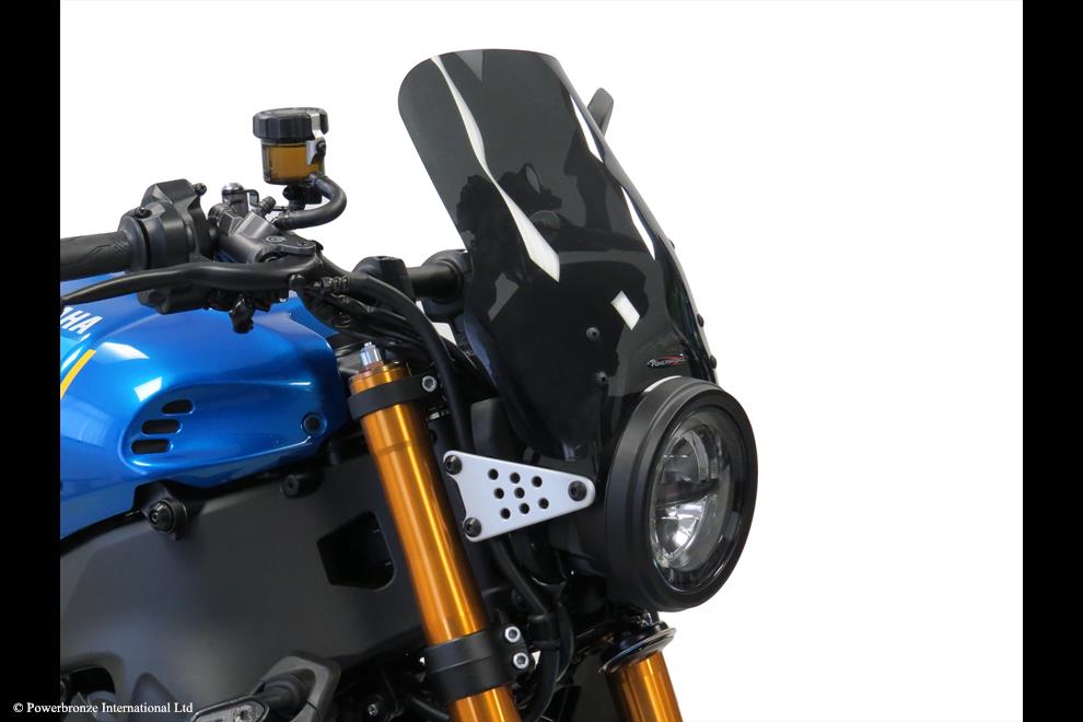 Powerbronze / パワーブロンズ Light Screen for YAMAHA XSR900 22-23 (285 MM)/ELECTRIC BLUE | 430-U336B-009