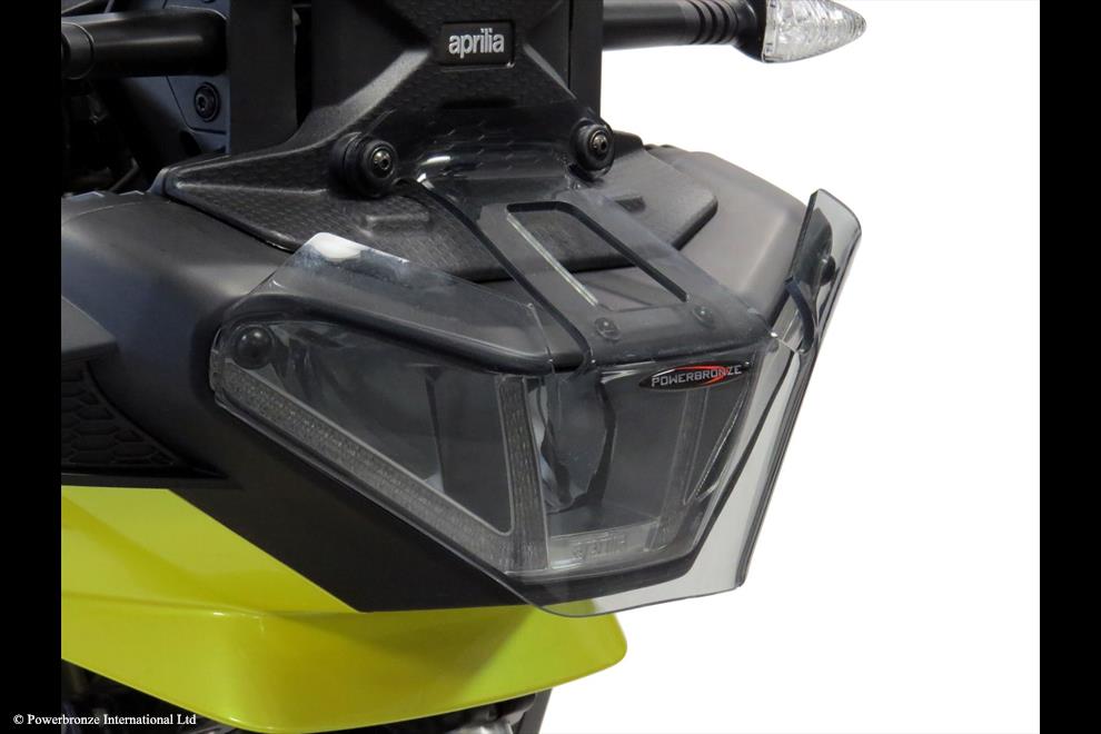 Powerbronze / パワーブロンズ Headlight Protectors for APRILIA TUAREG 660 22-23/LIGHT TINT | 440-A662-001