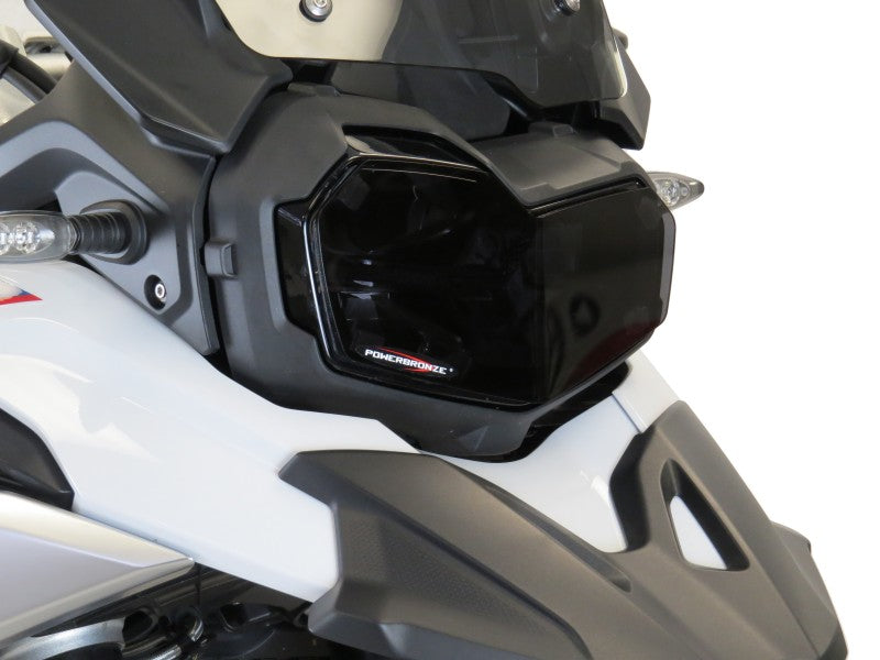 Powerbronze / パワーブロンズ ヘッドライトプロテクター フロストステルスグレー BMW F750GS  18-19 F850GS  18-19 (LED Only) | 440-B590-019