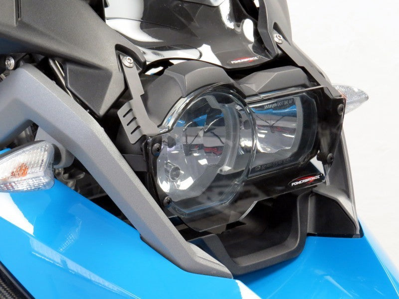 Powerbronze / パワーブロンズ ヘッドライトプロテクター BMW R1200GS 13-18/R1200GS Adv. 14-18/R1250GS 19-20 (LED Only) ライトティント | 440-B658-001