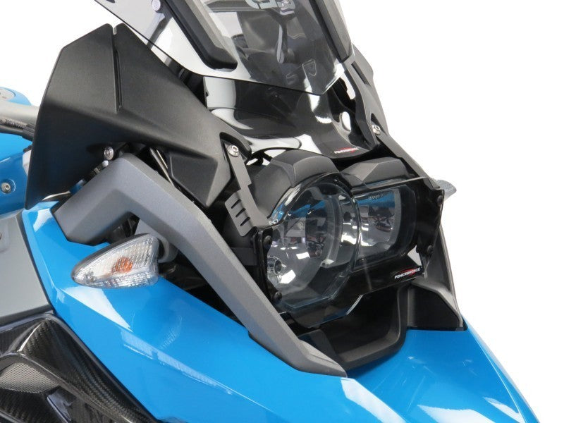 Powerbronze / パワーブロンズ ヘッドライトプロテクター BMW R1200GS 13-18/R1200GS Adv. 14-18/R1250GS 19-20 (LED Only) ライトティント | 440-B658-001
