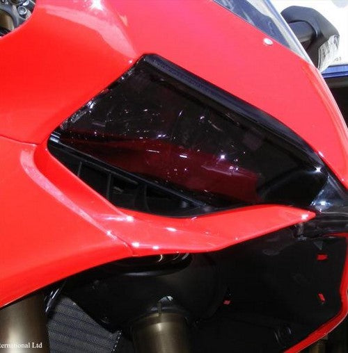 Powerbronze / パワーブロンズ ヘッドライトプロテクター フロストステルスグレー DUCATI 1199 PANIGALE  12-14  899 PANIGALE  14-15 | 440-D505-019