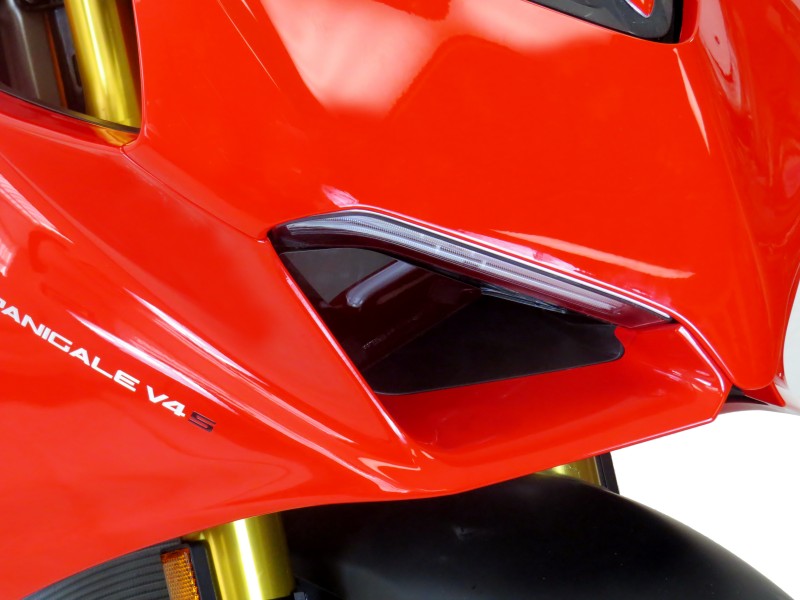 Powerbronze / パワーブロンズ ヘッドライトプロテクター フロストステルスグレー DUCATI PANIGALE V4  18-19 PANIGALE V4S  18-19 | 440-D584-019