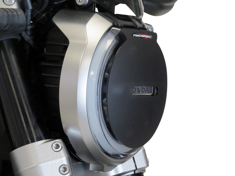 Powerbronze / パワーブロンズ ヘッドライトプロテクター フロストステルスグレー HONDA CB1000R  18-19 (CUTOUT) | 440-H089H-019