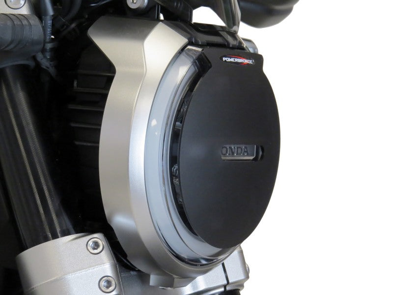 Powerbronze / パワーブロンズ ヘッドライトプロテクター フロストステルスグレー HONDA CB650R  19 (CUTOUT) | 440-H089Q-019