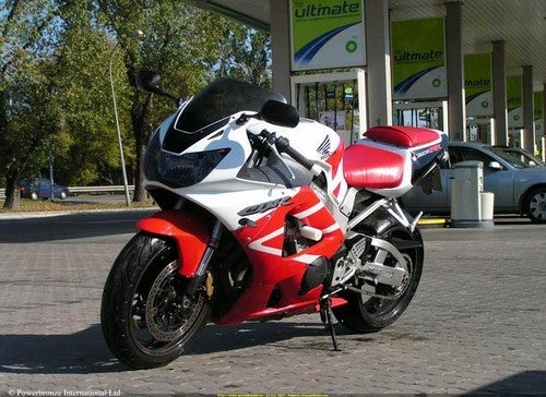 Powerbronze / パワーブロンズ ヘッドライトプロテクター フロストステルスグレー HONDA CBR900RR  00-01 | 440-H182-019