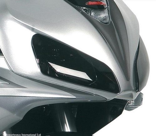 Powerbronze / パワーブロンズ ヘッドライトプロテクター フロストステルスグレー HONDA CBR1000RR  06-07 | 440-H442-019
