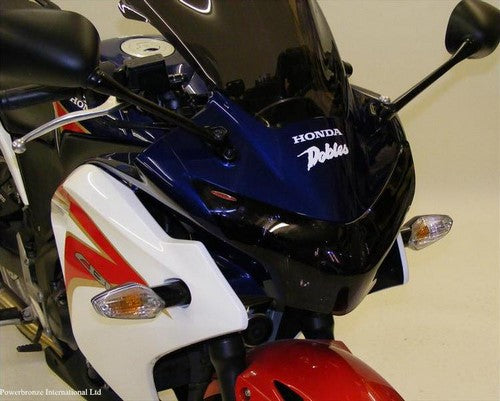 Powerbronze / パワーブロンズ ヘッドライトプロテクター フロストステルスグレー HONDA CBR250R  11-13 | 440-H497-019