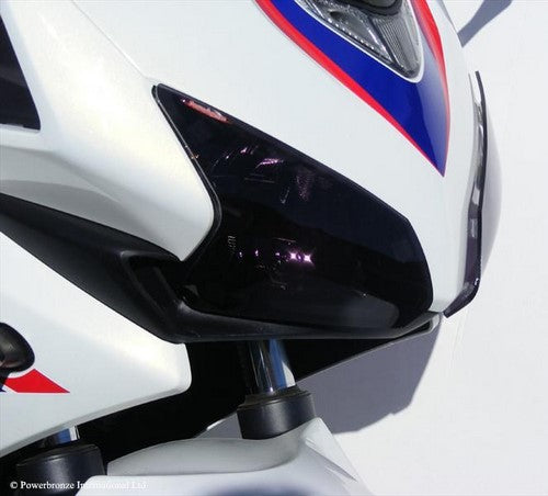 Powerbronze / パワーブロンズ ヘッドライトプロテクター フロストステルスグレー HONDA CBR500R  13-15 | 440-H518-019