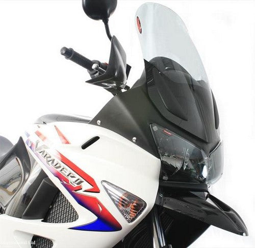 Powerbronze / パワーブロンズ ヘッドライトプロテクター フロストステルスグレー HONDA XL1000 VARADERO  03-13 | 440-H522-019