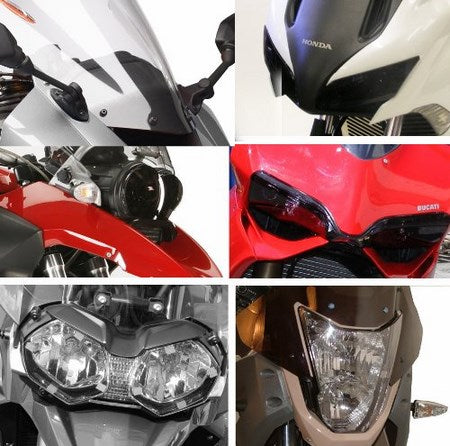 Powerbronze / パワーブロンズ ヘッドライトプロテクター ダークグリーン HONDA GL1800 GOLDWING  12-17  F6B GOLDWING BAGGER  13-17 | 440-H536-012
