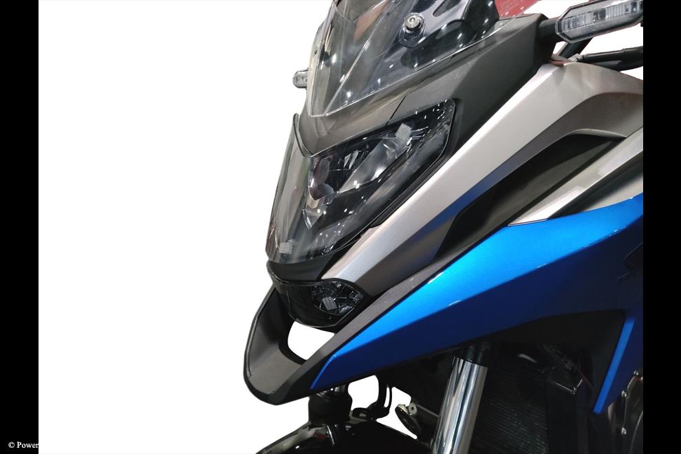 Powerbronze / パワーブロンズ Headlight Protectors for HONDA NC750X 21-23 (2 PIECE)/LIME GREEN **NOT ROAD LEGAL** | 440-H642-011