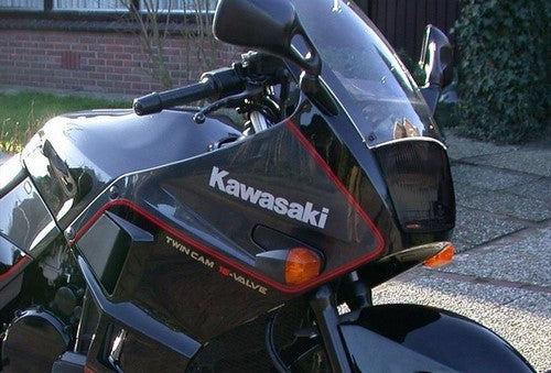 Powerbronze / パワーブロンズ ヘッドライトプロテクター フロストステルスグレー KAWASAKI GPX600R  88-96  GPX750 | 440-K017-019