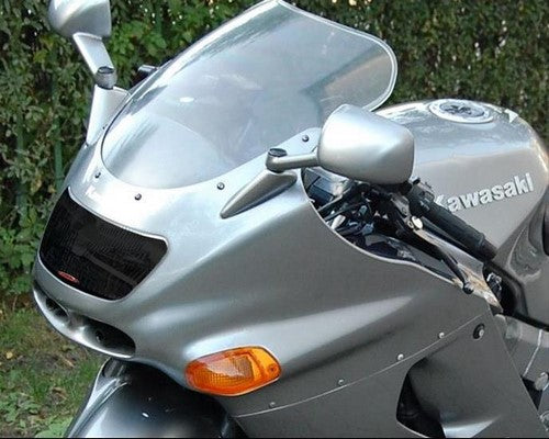 Powerbronze / パワーブロンズ ヘッドライトプロテクター フロストステルスグレー KAWASAKI ZZR1100  93-01 | 440-K054-019