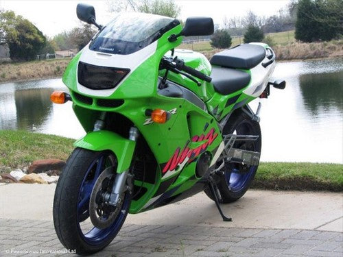 Powerbronze / パワーブロンズ ヘッドライトプロテクター フロストステルスグレー KAWASAKI ZX6-R  F1-F3 95-97  ZX9-R  B1-B4 94-97 | 440-K065-019