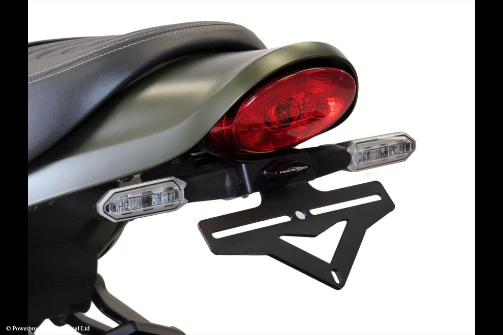 Powerbronze / パワーブロンズ Headlight Protectors for KAWASAKI Z650RS 22-23/LIME GREEN **NOT ROAD LEGAL** | 440-K089ZA-011