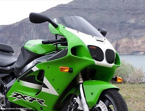 Powerbronze / パワーブロンズ ヘッドライトプロテクター フロストステルスグレー KAWASAKI ZX7-R | 440-K105-019