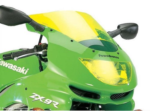 Powerbronze / パワーブロンズ ヘッドライトプロテクター フロストステルスグレー KAWASAKI ZX6-R  G1-G2 98-99  ZX9-R  C1 98-99 | 440-K119-019