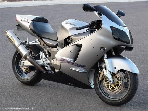 Powerbronze / パワーブロンズ ヘッドライトプロテクター フロストステルスグレー KAWASAKI ZX12-R  00-01 | 440-K187-019