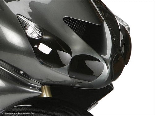 Powerbronze / パワーブロンズ ヘッドライトプロテクター フロストステルスグレー KAWASAKI ZZR1400  06-11 ZX-14R  06-11 | 440-K448-019