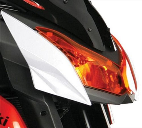 Powerbronze / パワーブロンズ ヘッドライトプロテクター フロストステルスグレー KAWASAKI Z1000  10-13 | 440-K483-019