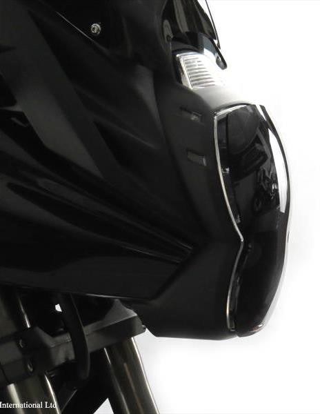 Powerbronze / パワーブロンズ ヘッドライトプロテクター フロストステルスグレー KAWASAKI VERSYS 650  10-14  VERSYS 1000  12-14 | 440-K485-019