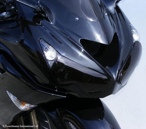 Powerbronze / パワーブロンズ ヘッドライトプロテクター フロストステルスグレー KAWASAKI ZZR1400  12-19  ZX-14R  12-19 | 440-K504-019