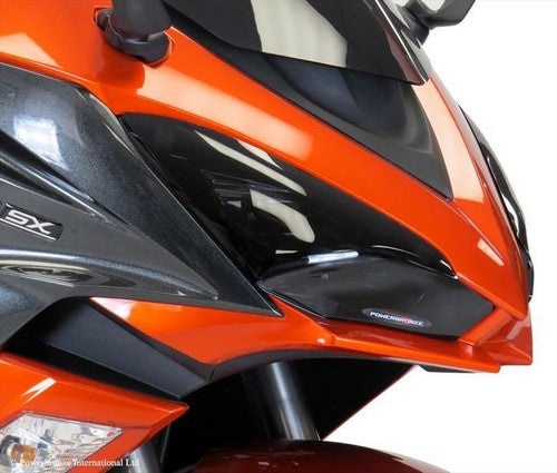 Powerbronze / パワーブロンズ ヘッドライトプロテクター フロストステルスグレー KAWASAKI Z1000SX  17-19 | 440-K567-019