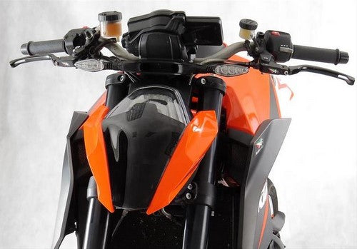 Powerbronze / パワーブロンズ ヘッドライトプロテクター フロストステルスグレー KTM 1290 SUPER DUKE R  14-16 | 440-KT539-019