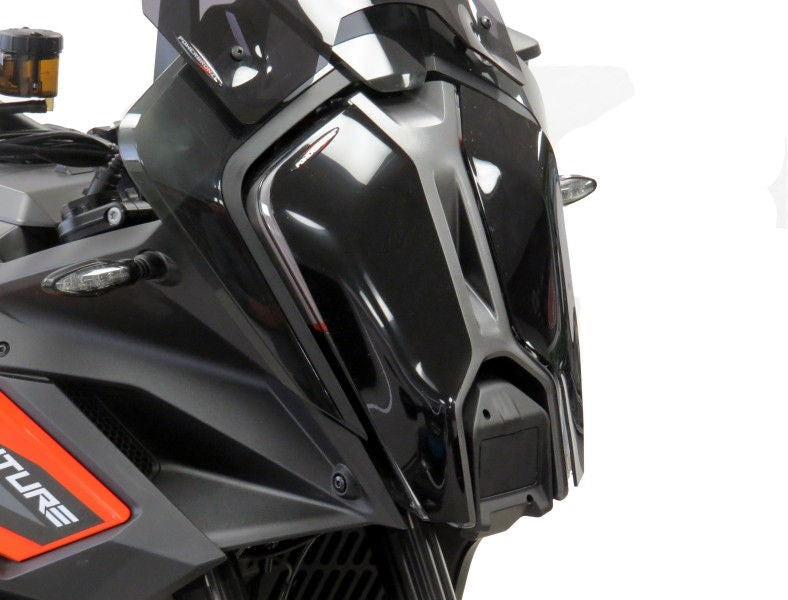 Powerbronze ヘッドライトプロテクター KTM 1290 SUPER ADVENTURE S 21 (FULL)/ダークティント **公道使用不可** | 440-KT604A-002