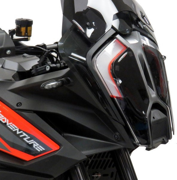 Powerbronze ヘッドライトプロテクター KTM 1290 SUPER ADVENTURE S 21/ダークティント **公道使用不可** | 440-KT604B-002