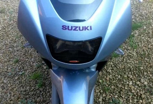 Powerbronze / パワーブロンズ ヘッドライトプロテクター フロストステルスグレー SUZUKI RF600  93-97  RF900  94-99 | 440-S058-019
