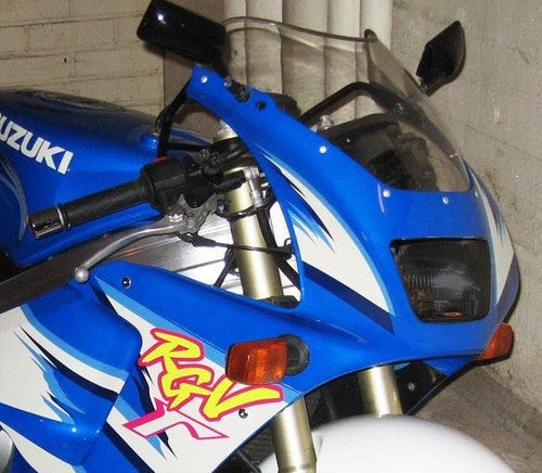 Powerbronze / パワーブロンズ ヘッドライトプロテクター フロストステルスグレー SUZUKI RGV250  91-96  GSF600S BANDIT GSF1200S BANDIT  96-99 | 440-S079-019