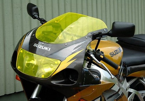 Powerbronze / パワーブロンズ ヘッドライトプロテクター フロストステルスグレー SUZUKI GSXR600 SRAD  96-97  GSXR600 SRAD  98-00  GSXR750 SRAD  96-97  GSXR750 SRAD  98-99 | 440-S101-019