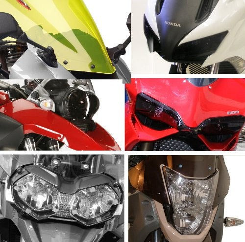 Powerbronze / パワーブロンズ ヘッドライト  プロテクター SUZUKI TL1000R イエロー | 440-S128-006