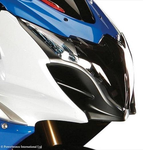 Powerbronze / パワーブロンズ ヘッドライトプロテクター フロストステルスグレー SUZUKI GSXR1000  09-16 | 440-S477-019