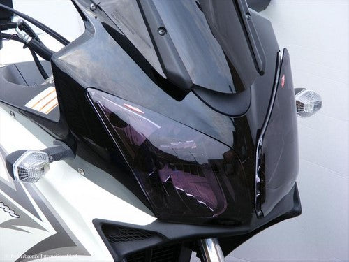 Powerbronze / パワーブロンズ ヘッドライトプロテクター フロストステルスグレー SUZUKI DL650 V-STROM  04-JULY 11  DL1000 V-STROM  05-11 | 440-S516-019